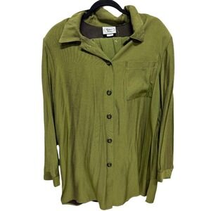 Robyne's Dream Vintage Matching Set Long Sleeve Blouse Lounge Set Size 16 90's